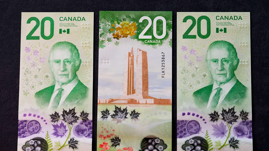 Kanada präsentiert neuen 20-Dollar-Schein mit König Charles