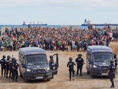 Proteste gegen Migrationspolitik in Spanien
