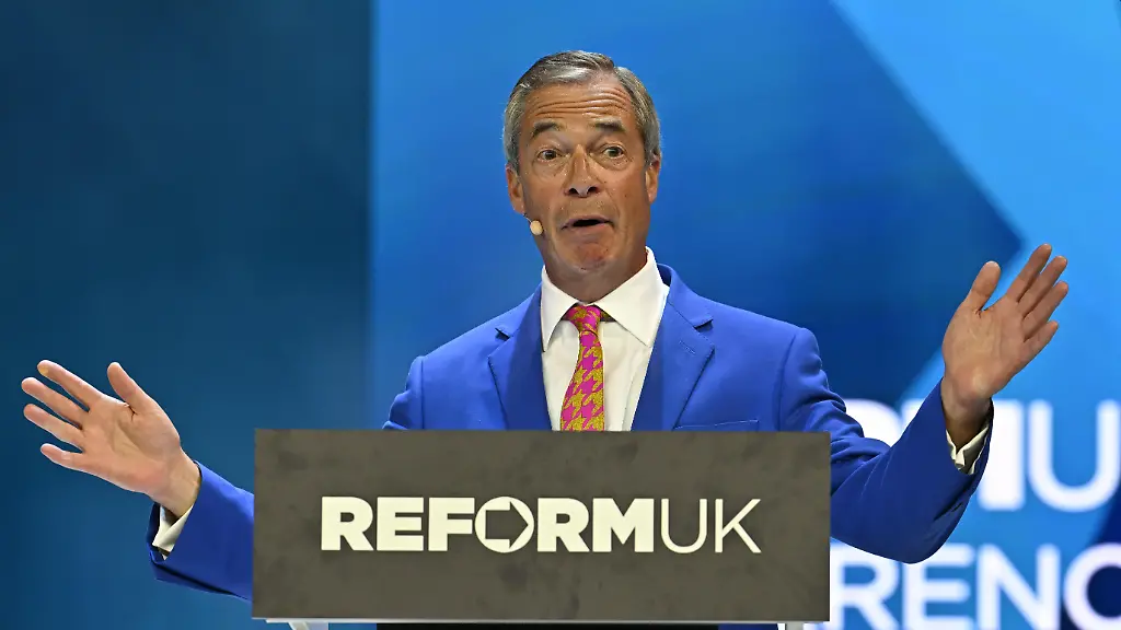 Kryptounternehmer unterstützt Farage mit 36 Millionen Pfund