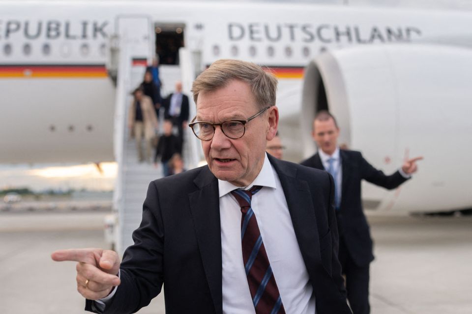 Treffen zwischen Deutschlands Außenminister und seinem russischen Amtskollegen