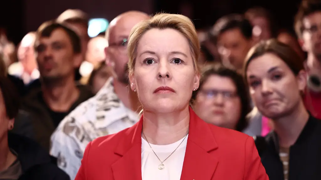 Franziska Giffey verpasst Einzug ins Berliner Abgeordnetenhaus