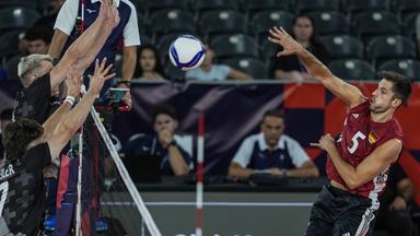 Deutsche Volleyballer im Achtelfinale der EM