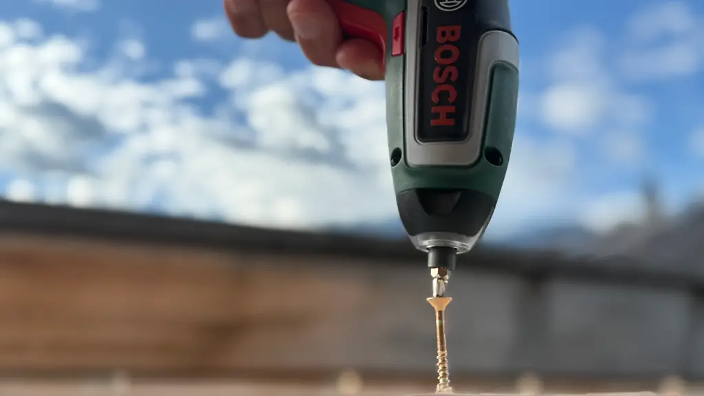 Mini-Akkuschrauber von Bosch als Testsieger