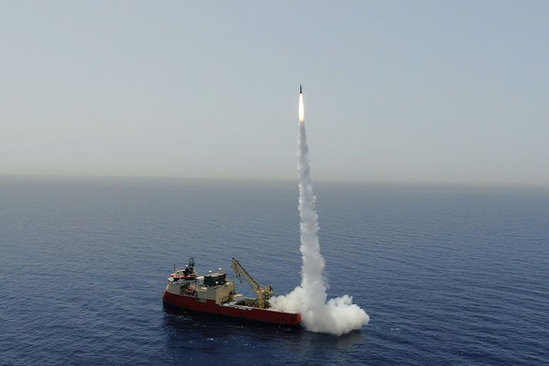 Deutsche Marine testet erfolgreich israelisches Raketensystem