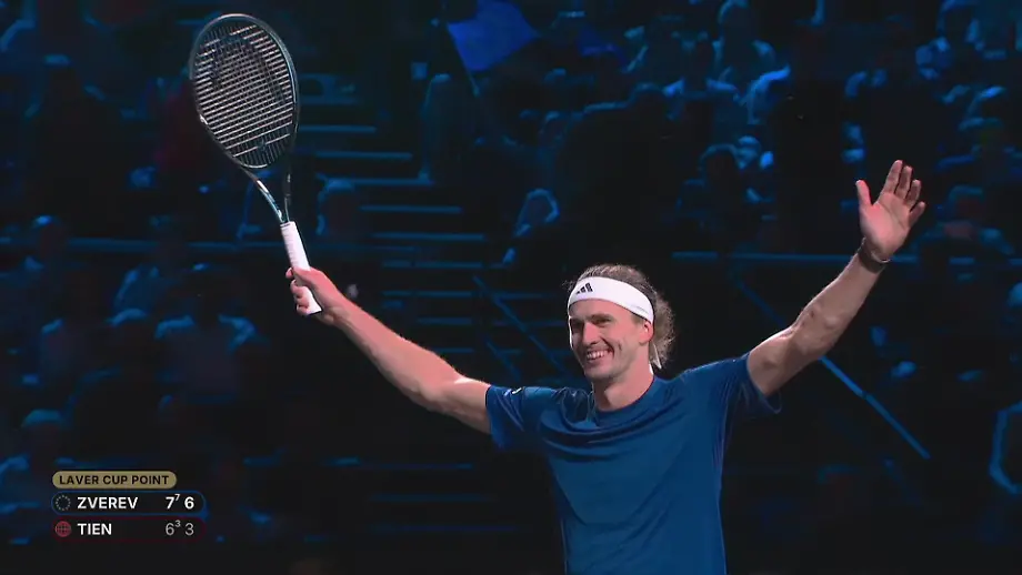 Humorvolle Begegnung zwischen Andre Agassi und Alexander Zverev