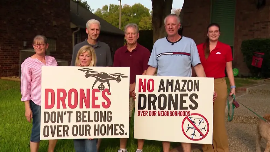 Amazon-Drohnen verärgern Anwohner in den USA