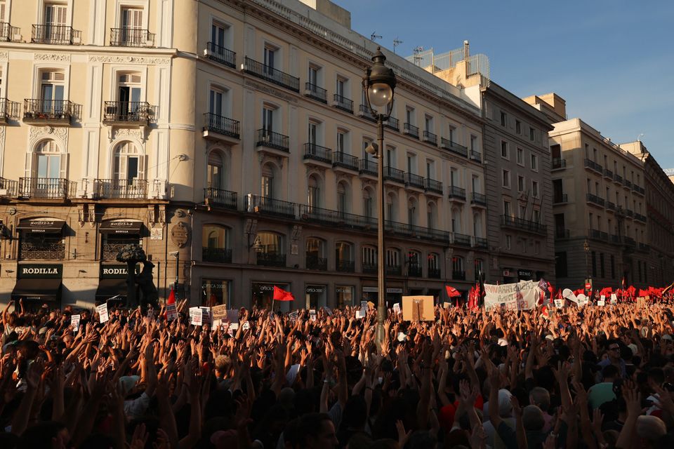Massenproteste in Madrid gegen Wohnungsnot und Zwangsräumungen