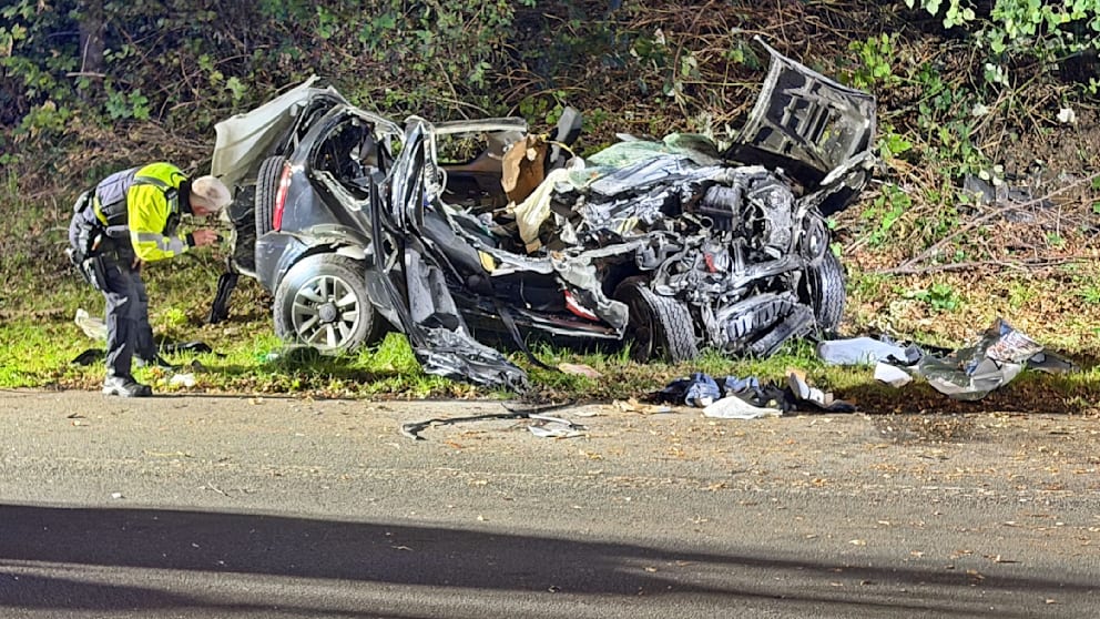 Unfall bei Wuppertal