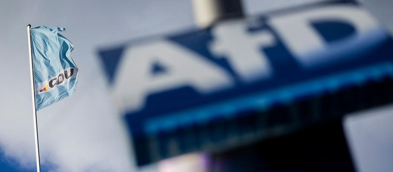 Die Zukunft der Brandmauer zur AfD in Frage