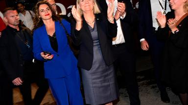 Prognose sieht Mitte-Links-Bündnis in Schweden vorne