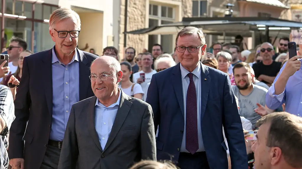 Die Seniorpolitiker der Linken kämpfen um Stimmen in Sachsen-Anhalt
