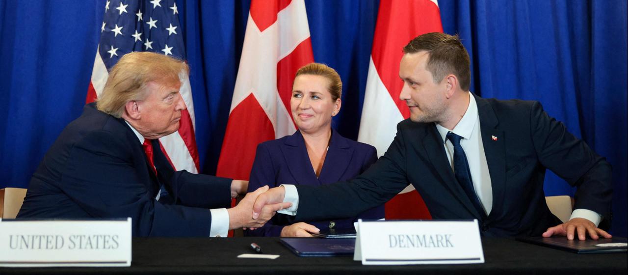 Abkommen zur Sicherheit in Grönland unterzeichnet
