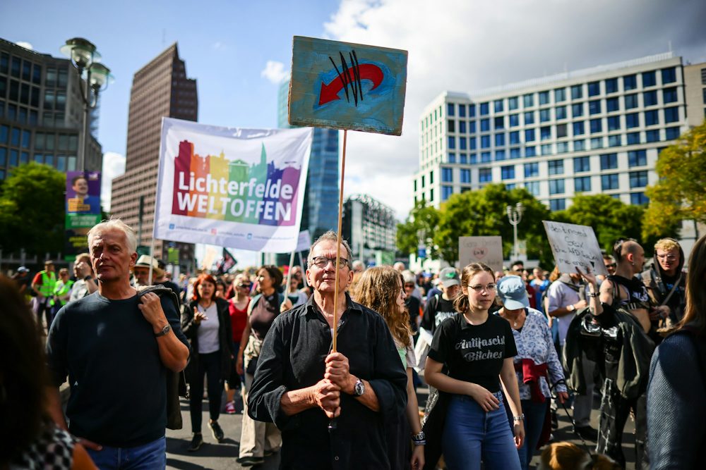 Proteste gegen Rechtsruck nach AfD-Wahlerfolg in Sachsen-Anhalt