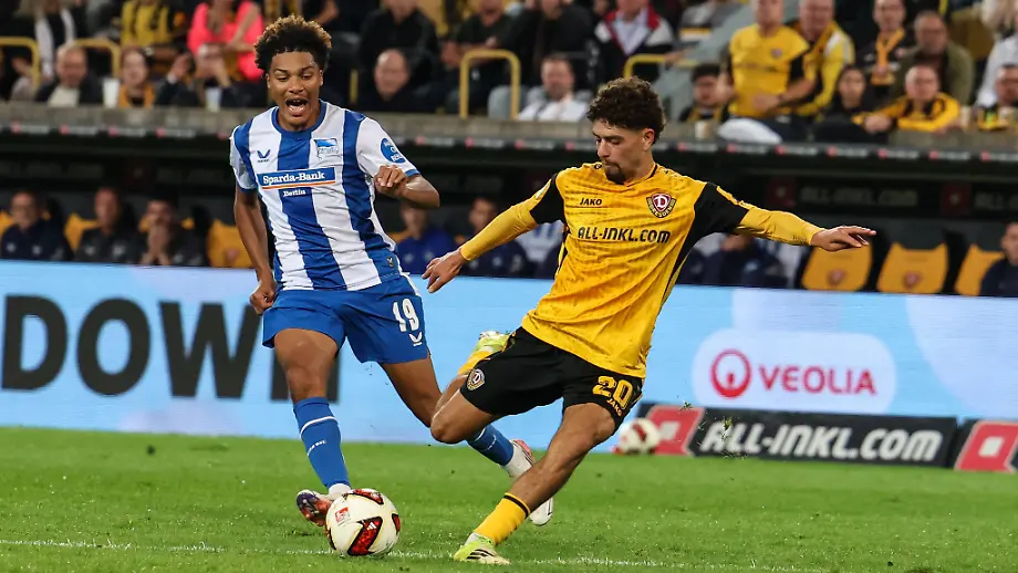 Brisanz pur in Dresden: Hertha BSC trotzt Mega-Patzer und irrem VAR-Pech