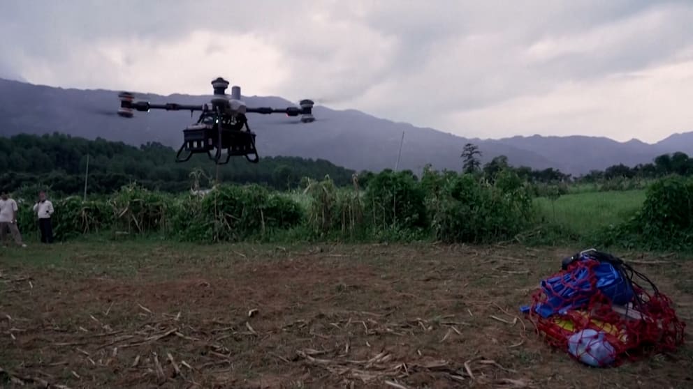 Drohnen als Lebensretter nach Flutkatastrophe in Nepal