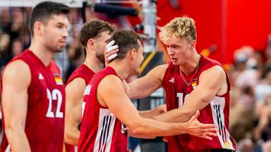 Volleyballer feiern dritten Sieg bei der EM