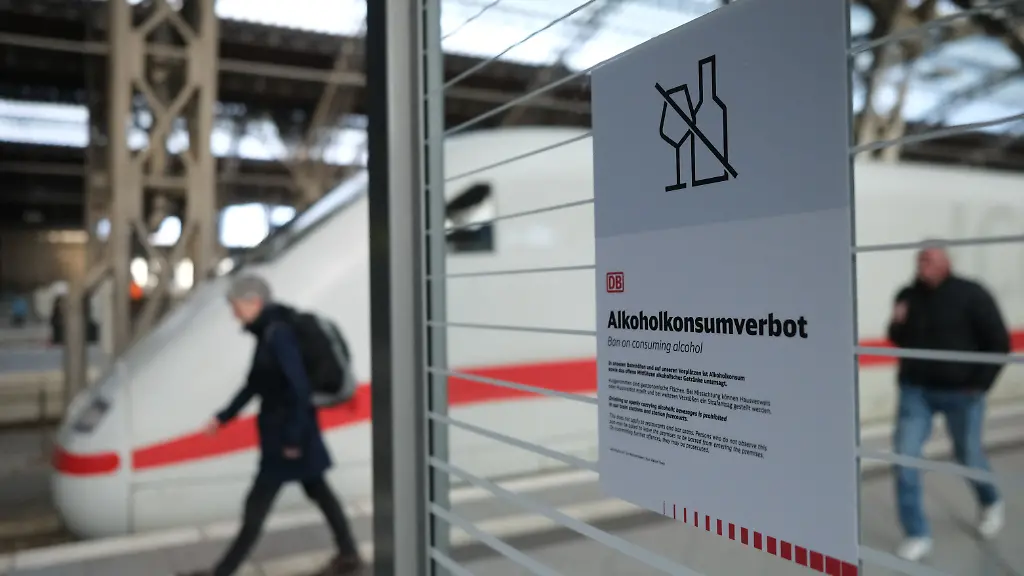 Deutsche Bahn führt bundesweites Alkoholverbot an Bahnhöfen ein