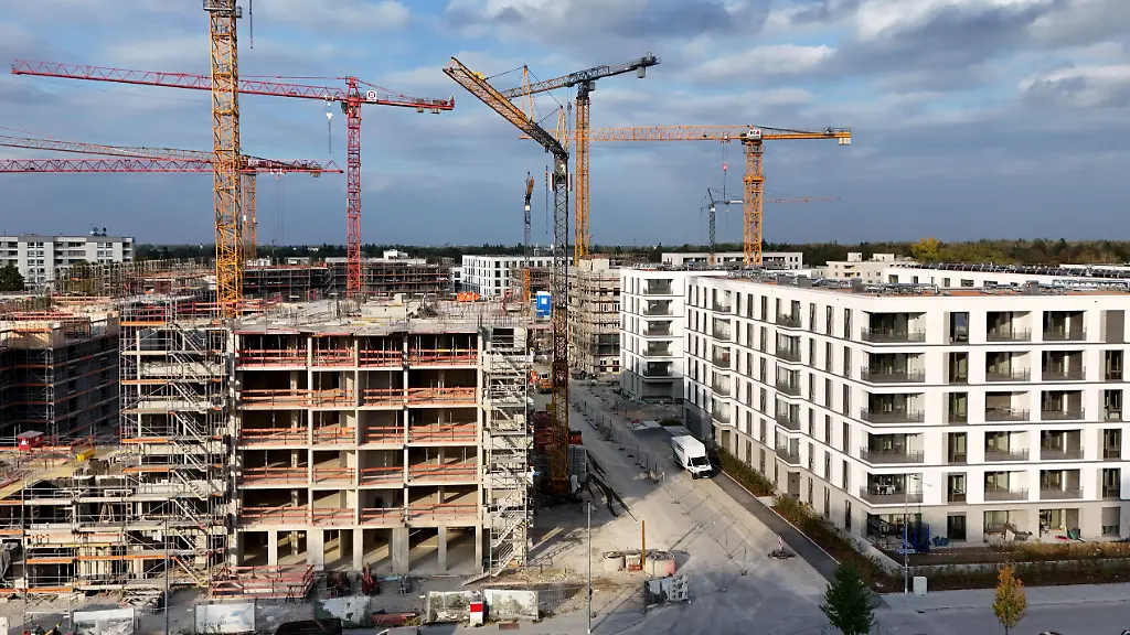 Rückgang im Wohnungsbau: Prognosen gesenkt