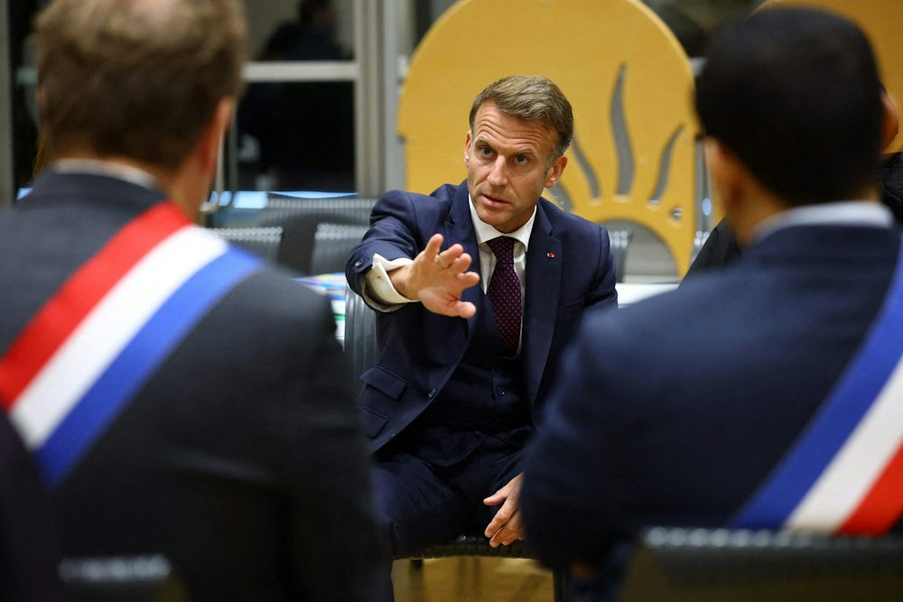 Macron macht sprachlichen Fehler nach Anschlag in Trappes