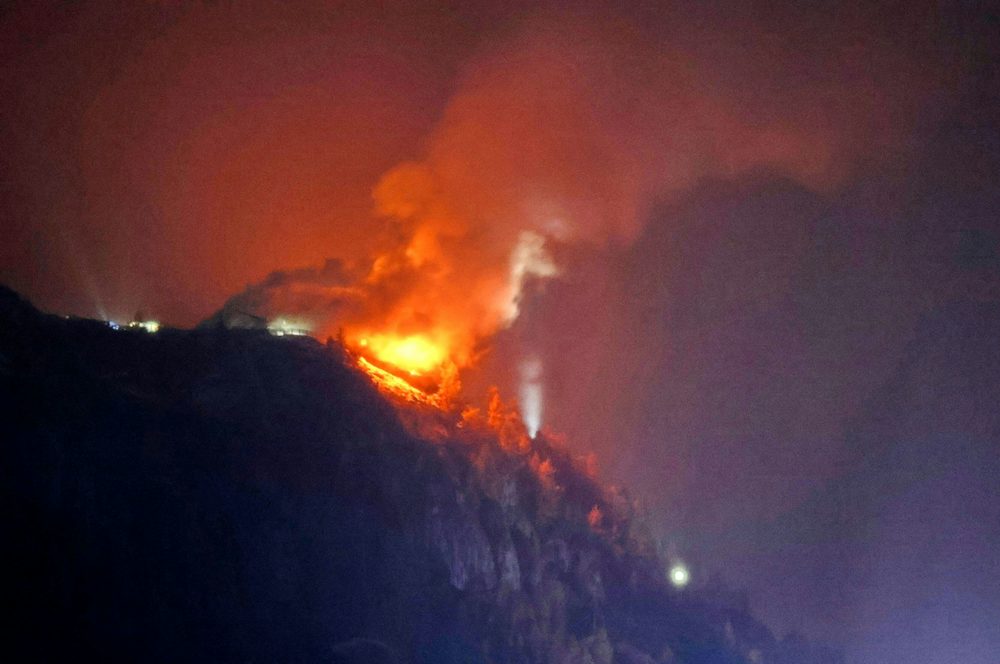 Feuer zerstört das Kehlsteinhaus in Berchtesgaden
