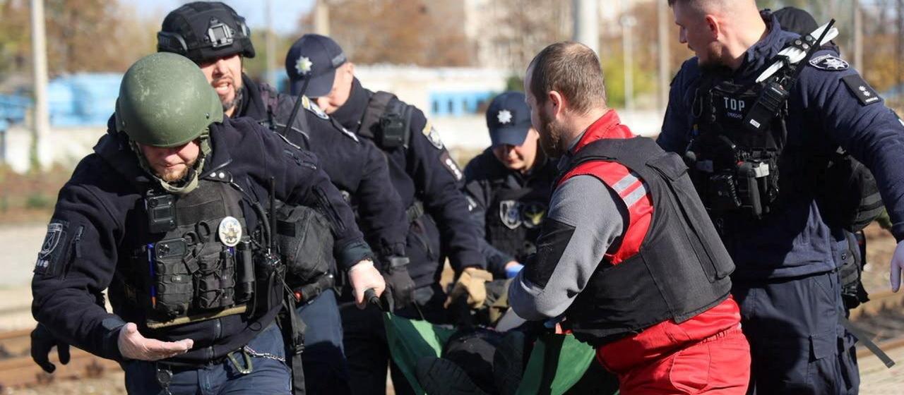Viele Tote bei Drohnenangriff auf Bahnhof in Dnipro