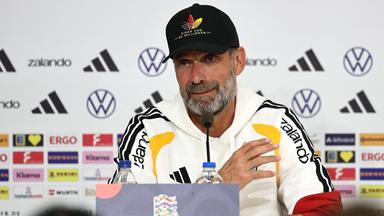 Vorbereitung der deutschen Nationalmannschaft auf das Spiel gegen Griechenland