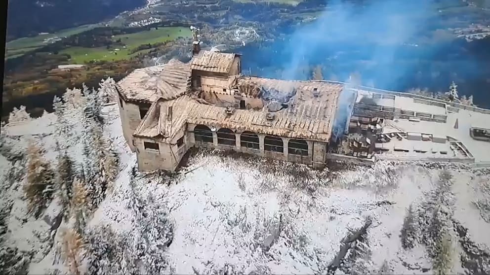 Herausfordernde Löscharbeiten am Kehlsteinhaus