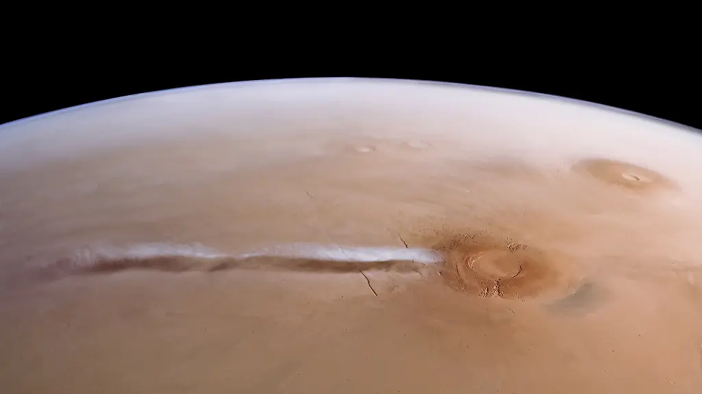 Forscher lösen Rätsel um gigantische Mars-Wolke