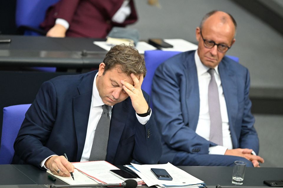 SPD-Chef Klingbeil und CDU-Chef Merz: Ein gestörtes Verhältnis
