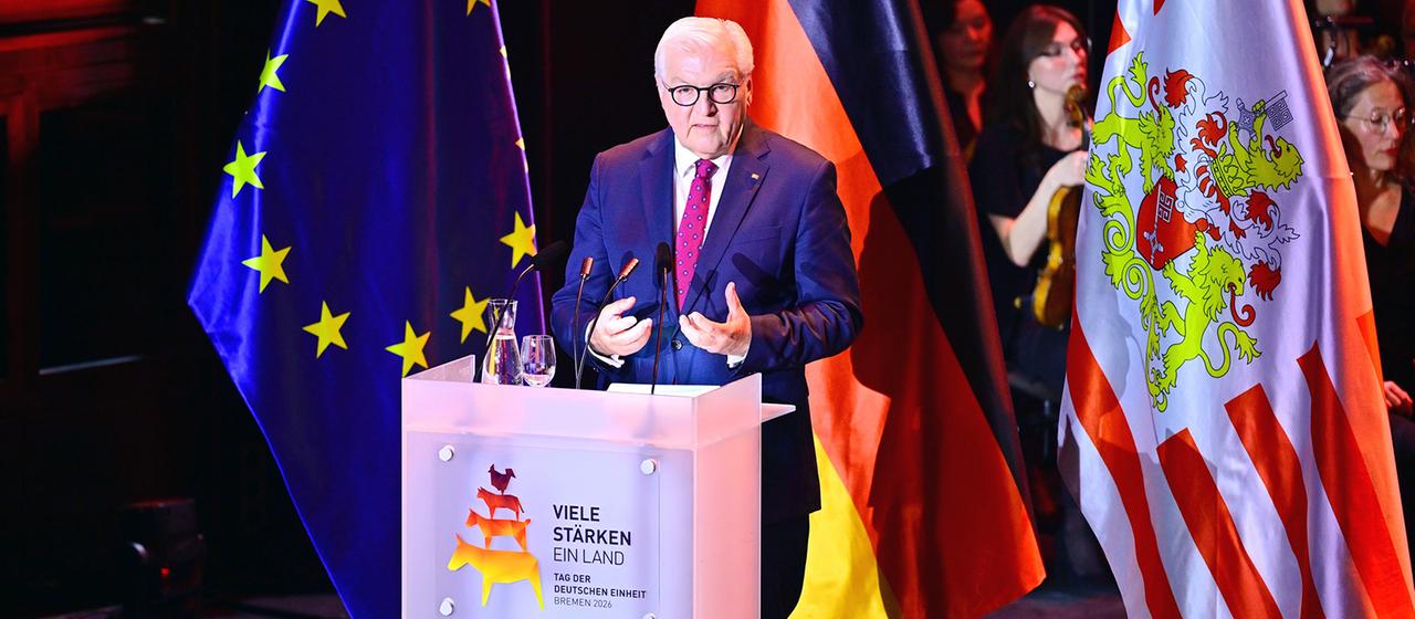 Steinmeiers Ansprache zum Tag der Deutschen Einheit