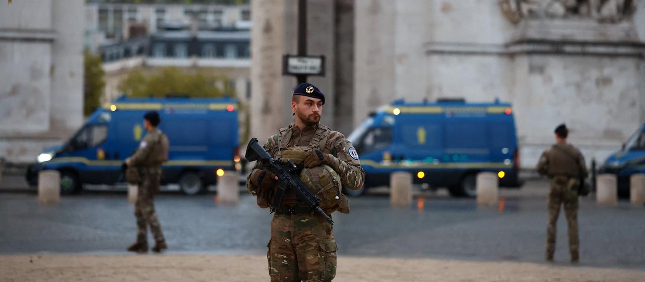 Eskalationen und Demonstrationen in Frankreich