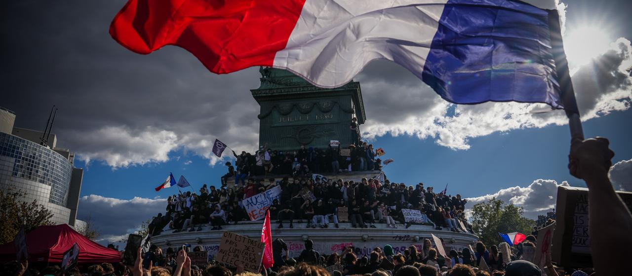 Frankreich reagiert auf Schülerproteste mit Vertretungslehrern