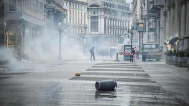 Ausschreitungen in Mailand und Europa: Proteste wegen Lebenshaltungskosten
