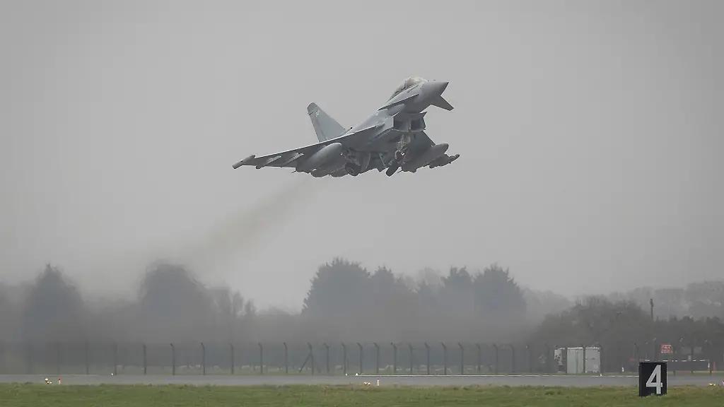 Britische Eurofighter schützen Saudi-Arabien vor Huthi-Angriffen