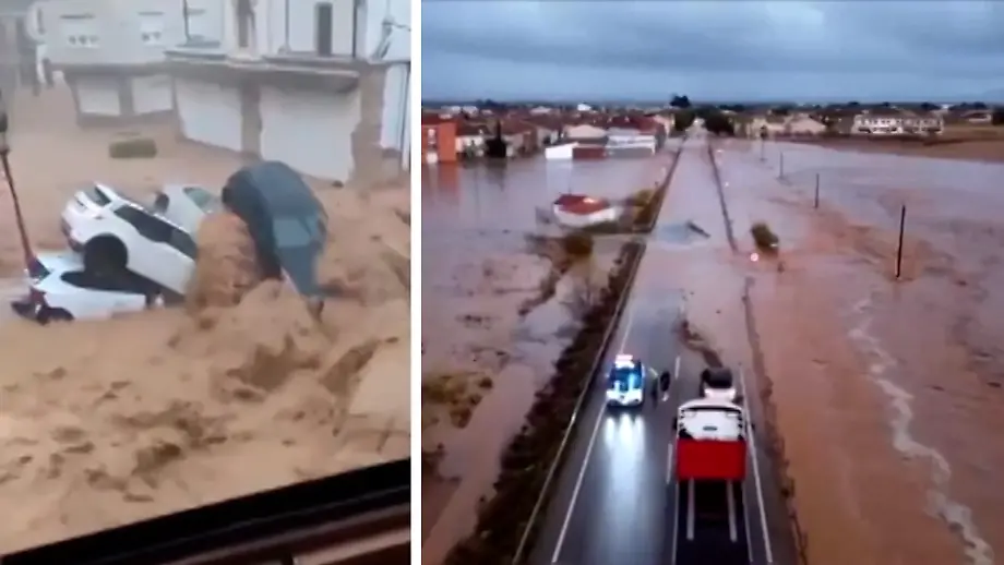 Massive Regenfälle und Überflutungen in Spanien: Drohnen zeigen das Ausmaß