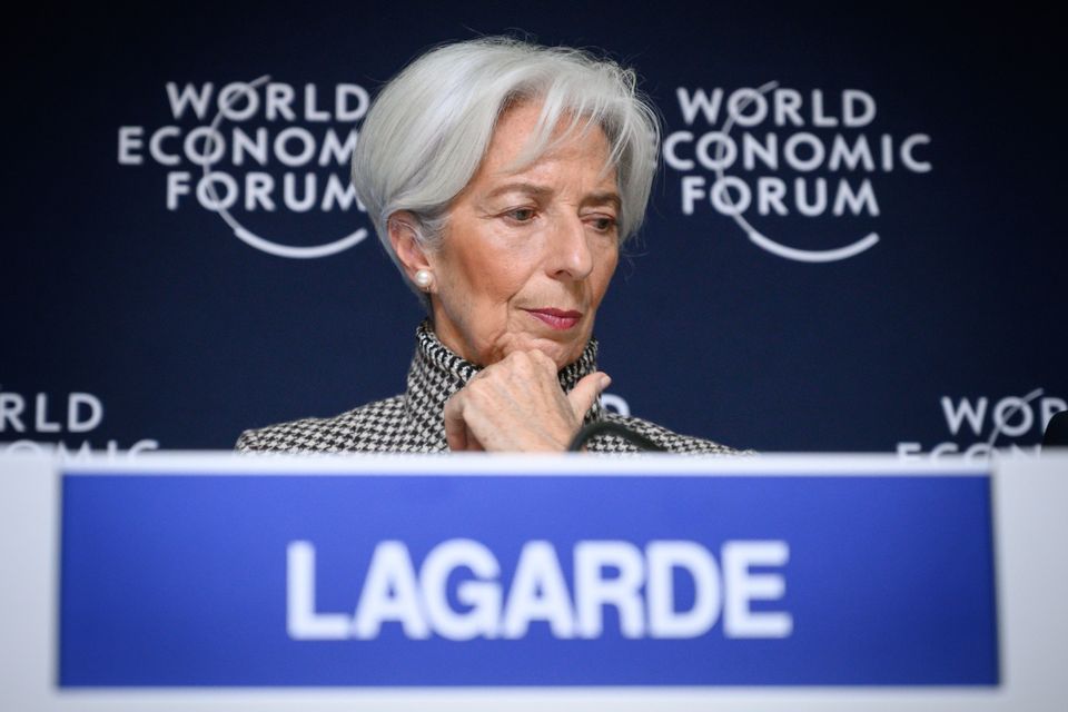 Scheidende EZB-Präsidentin Lagarde: Zukunftspläne im Davoser Weltwirtschaftsforum