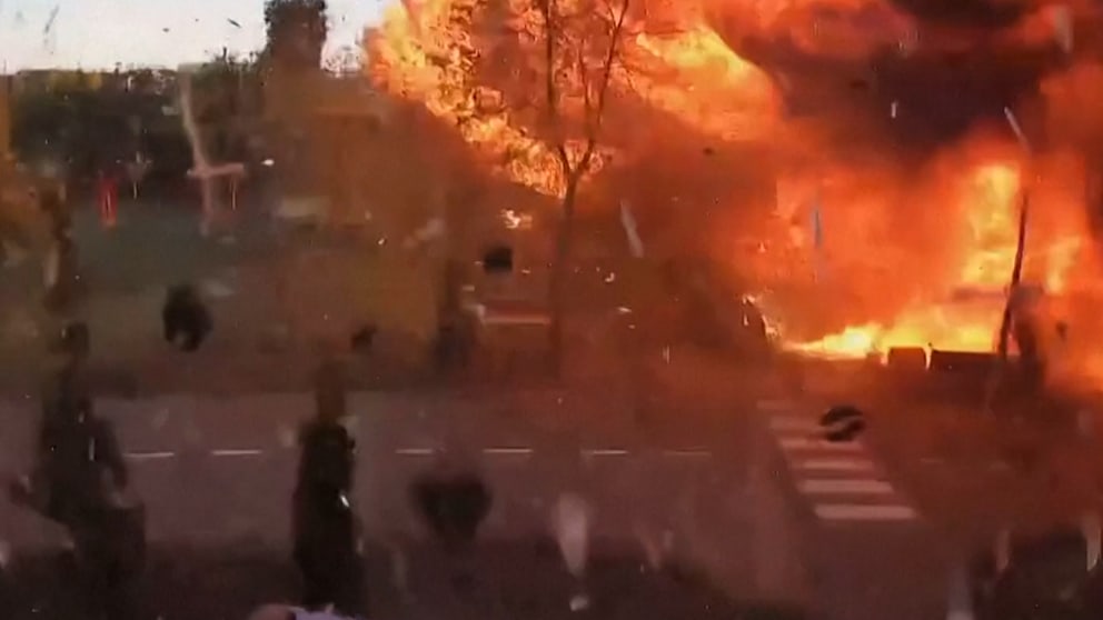 Russische Drohnenangriffe nahe Kiew treffen Kindergarten