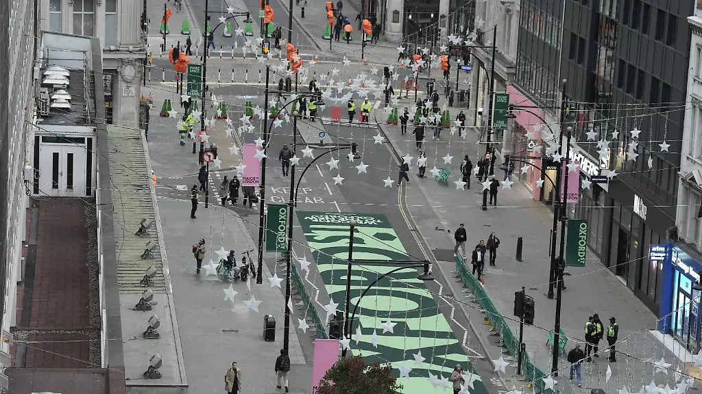Londoner Oxford Street wird zur Fußgängerzone