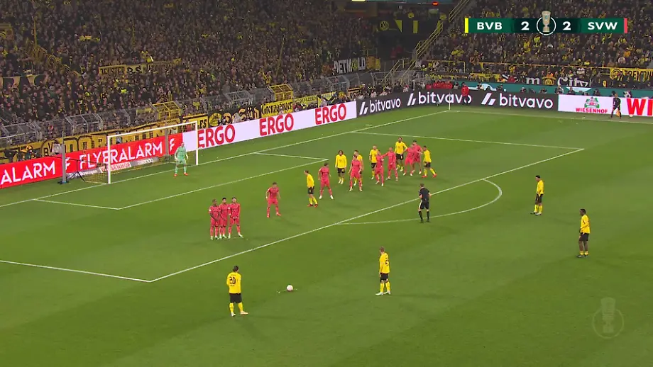 Pokal-Krimi: Sabitzer rettet Dortmund mit spätem Treffer