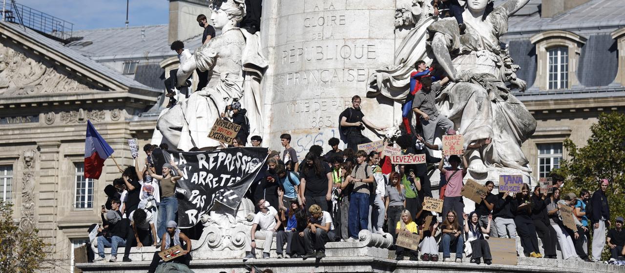 Ausgeweitete Schülerproteste in Frankreich und Belgien
