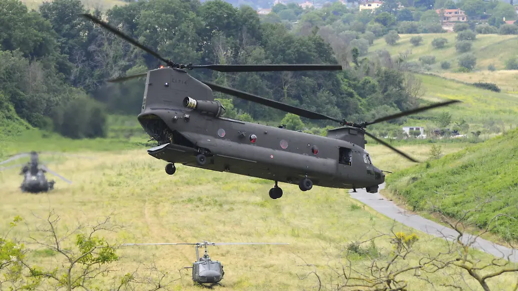 Absturz eines italienischen Militärhubschraubers in Bosnien