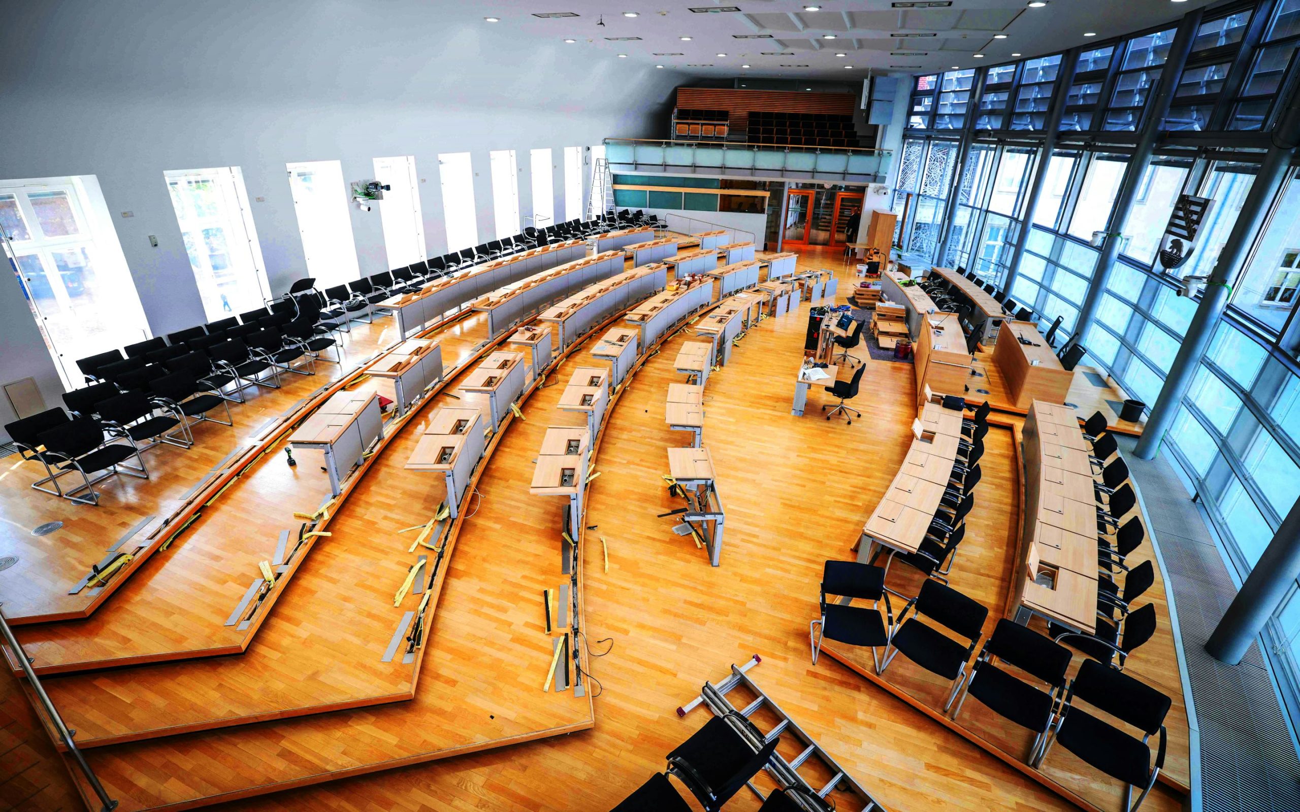 Machtverhältnisse im Landtag von Sachsen-Anhalt
