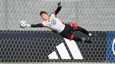 Debüt für die deutsche Nationalmannschaft: Jonas Urbig