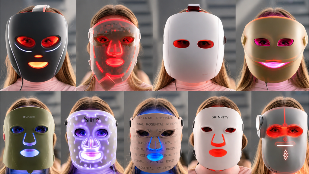 Die besten LED-Masken im Test: Strahlende Haut auf Knopfdruck