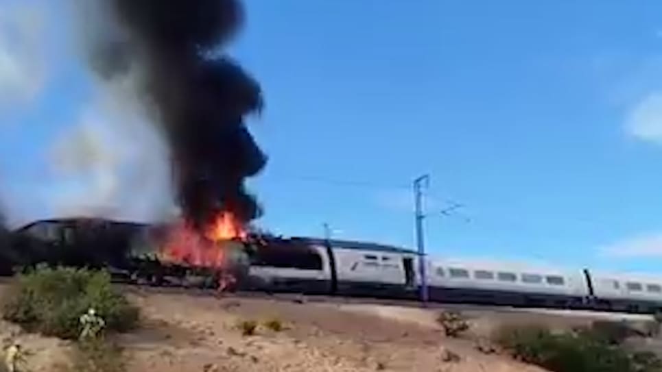 Hochgeschwindigkeitszug Madrid–Barcelona: Tausende strandeten nach Bahn-Brand