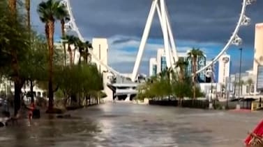Unwetter in Las Vegas: Sintflutartige Regenfälle überfluten die Stadt