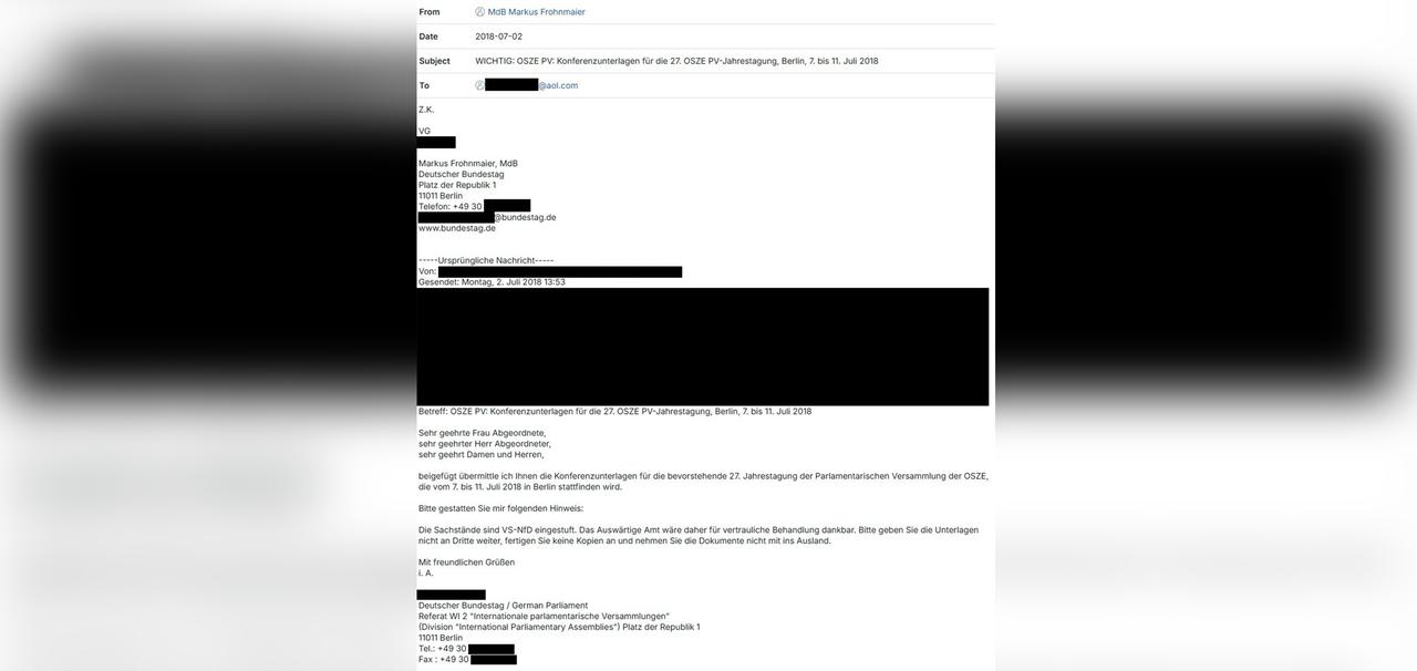 Vertrauliche Dokumente und internationale Verbindungen: Der Fall Markus Frohnmaier