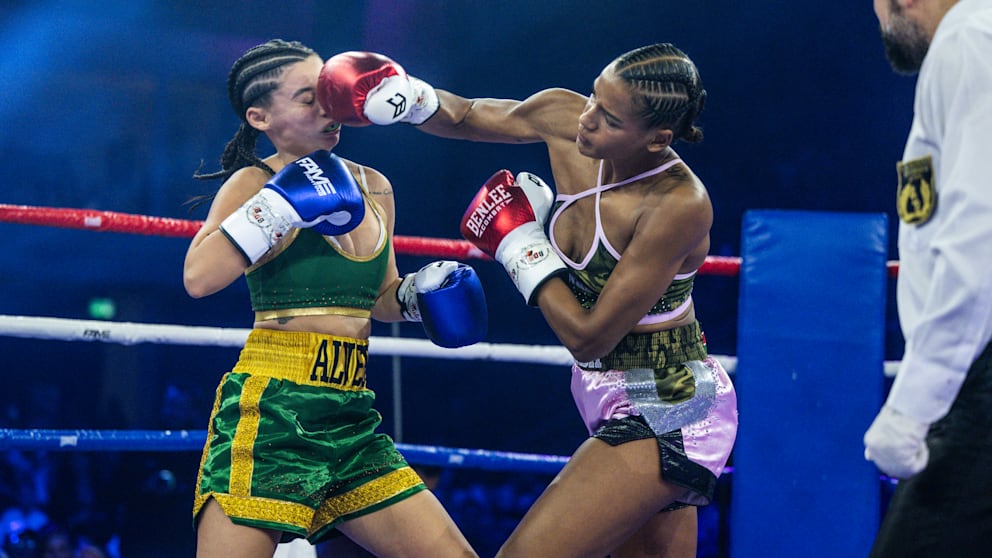 Abbruch beim Boxkampf zwischen Brenda Brinkmann und Gabriela Alves nach wenigen Sekunden