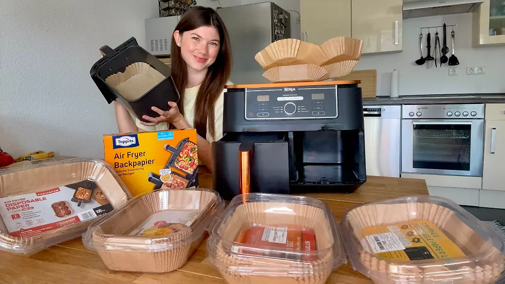 Airfryer-Backpapier im Praxistest: Fünf Modelle im Vergleich